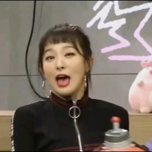 rosto, twice, canselji, veludo vermelho, veludo vermelho seulgi