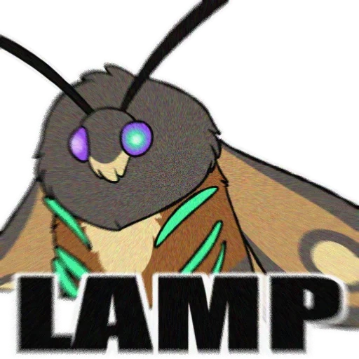 moth, аниме, моль мем, moth мем, попсокет моль лампа белый