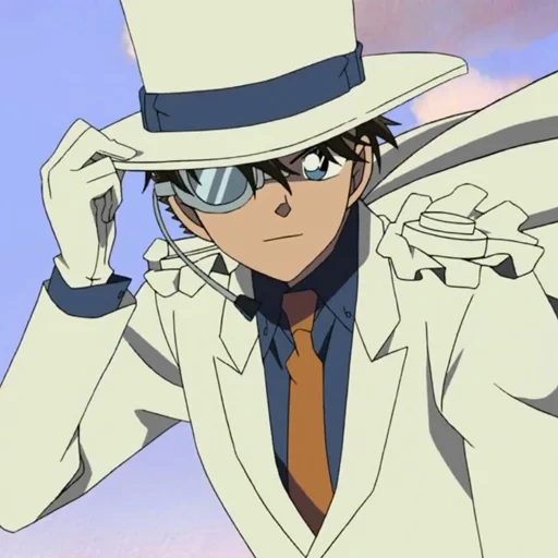 conan, caito con foglie nere, detektif conan, detective conan, stagione 2 di kaito kid