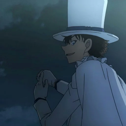 kato boy, cartoon wizard, stills of wizard kaito, kaiteng wizard 1412 anime episode 1, detective conan 14 movie kaito kid