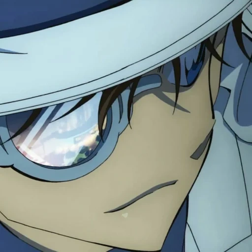 kaito, ban animation, detective animation, cartoon character, kai teng kid animation screenshot