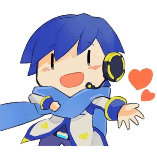 kaito, kaito vocaloid, kaito hunt chibi, kaito vocal chibi, chibi kaito