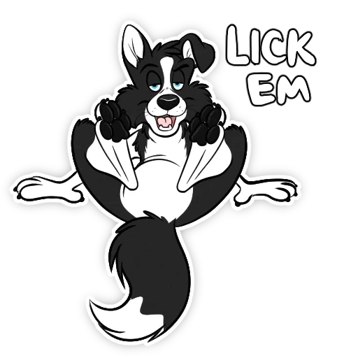 permen karet, tuan pickles, mr pickles cat, border collie frey, border collie tn pickles