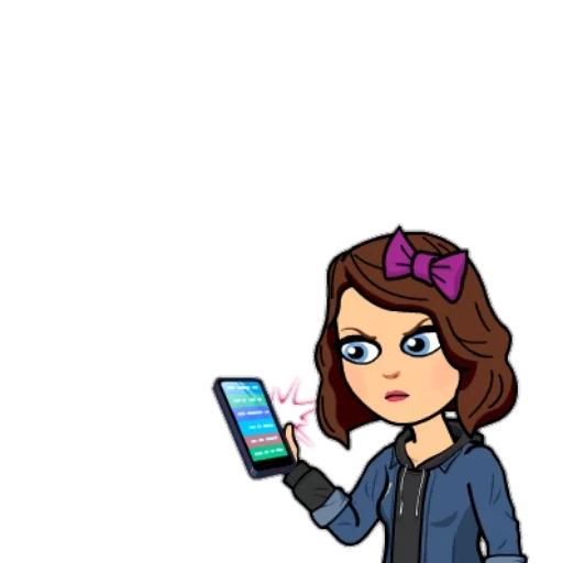 animação, feminino, bitmoji, personagem, personagens fictícios