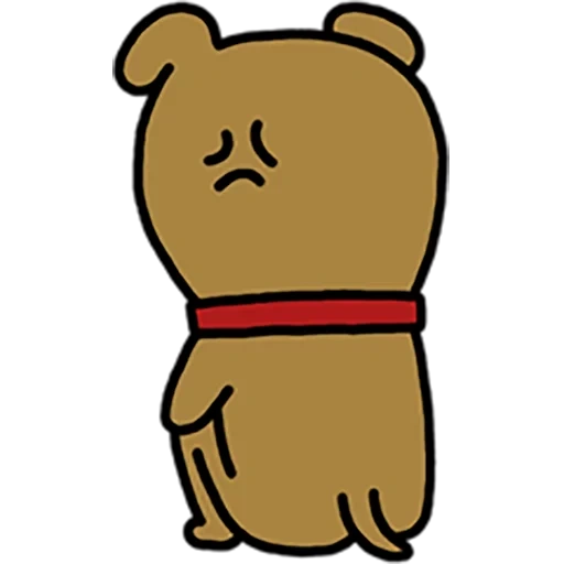 kakao, cartoon bear, frodo's friends of kacao