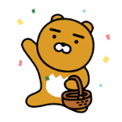 amigos de línea, amigos de kakao, ryan kakaotalk, cocoa friende a ryan