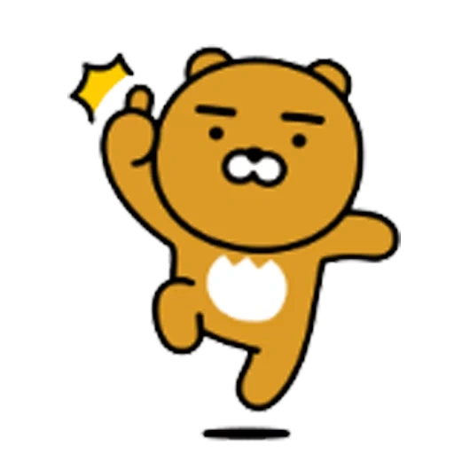 rilakkuma, kakaotalk, ryan kakaotalk, ours de kakaotalk, coco est vraiment souriant