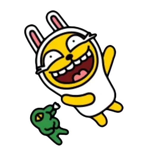 kakaotalk, reír, smiley kakaotalk, kakaotalk coreano