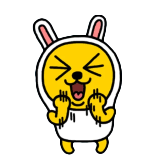 kakao games, muzi kakotalk, kakaotalk smile, kakao friends muzi, korean smiley face