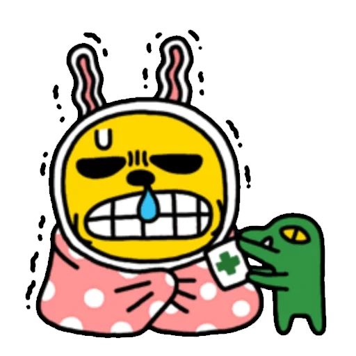 smiling face, muzi kakotalk, smiley face sticker, kakaotalk smiling face