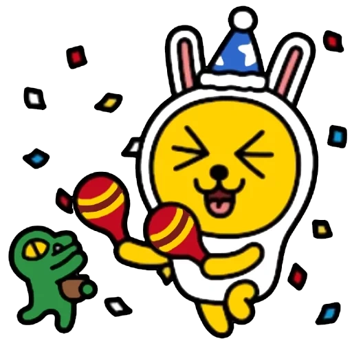 kakaotalk, giochi di kakao, kakao friends, muzzi cakotalk, faccine sorridenti di kakaotalk