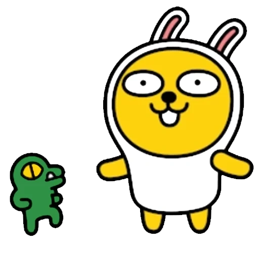 kakao talk, line friends, teman kakao, muzi kakaotalk, karakter kakao