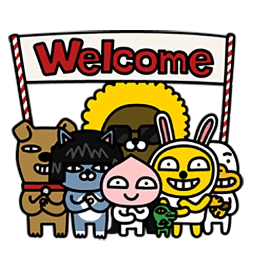 kakaotalk, cocoa frends, personaggi kakaotalk, arrivo di ryan kakaotalk, personaggi di kakao friends