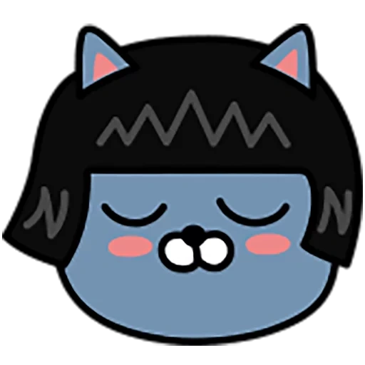 anime, neo kat, shadow kitty, kakaotalk neo, kakao talk cat