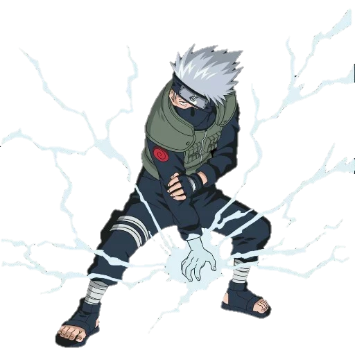 kakashi chidori, naruto kakashi, kakashi chatake, anime naruto kakashi, kakashi hatake pertumbuhan penuh