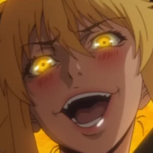 kakegurui, crazy excitement 2, crazy excitement mary, crazy excitement edith, crazy azart anime