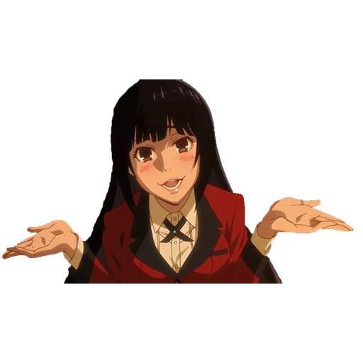 picture, kakegurui, crazy excitement yumeko, yumiko crazy excitement, crazy excitement yumeko characters