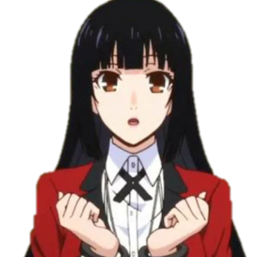 kakegurui, yumeko jabami, kakegurui yumeko, excitação louca por miko, kakegurui yumeko jabami