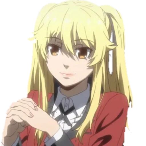 kakegurui, mary saotome, crazy excitement edith, anime crazy excitement, crazy excitement mary saotome