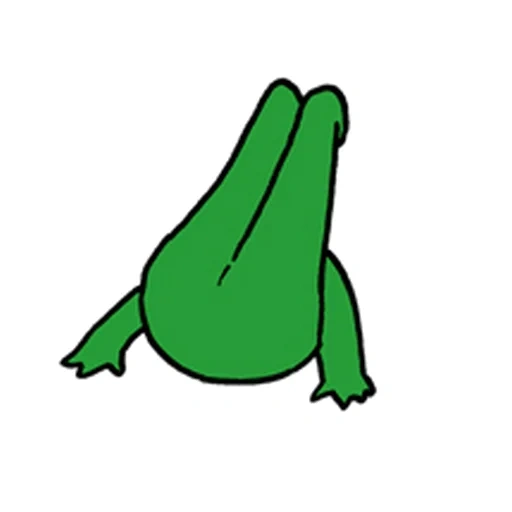 crocodile, crocodile 2d, frog green, pince de grenouille, dinosaur green