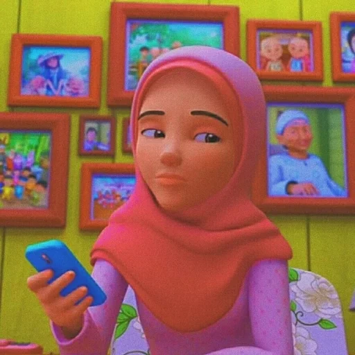 upin, ipin, asiático, wu ping um produto, kak ros upin ipin