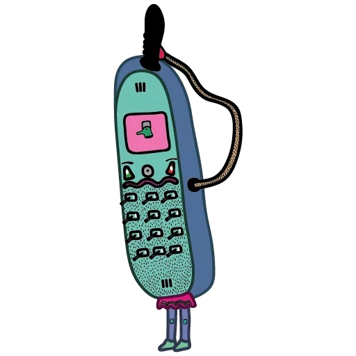 teléfono celular, patrón de teléfono, teléfono móvil, teléfono de dibujos animados, patrón de teléfono