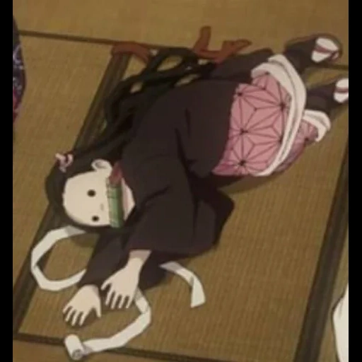 foto, o anime é engraçado, o travesseiro é uvzuko, nazuko momentos engraçados, gato de anime realizado por fantasmas