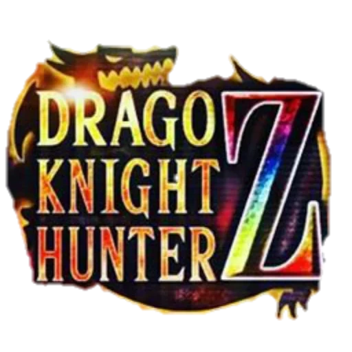 dragon knait logo, logo dragon knait, dragon knight hunter z, dragon knight game logo, shovel knight game logo