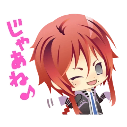 anime, karakter chibi, karakter anime, rin matsuoka chibi, gaya chibi gratis