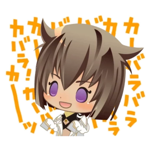 yosano chibi, felix chibi, émotions d'anime, personnages d'anime, felix argail chibi