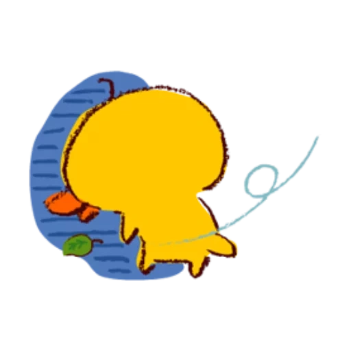 silbido, pato amarillo, luna clipart, clipart de pato, dibujos de simpsons