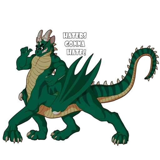 dragon, golinic green, dragon à trois têtes, golinich serpent golinich, joyd jouet dragon 005g-rcr