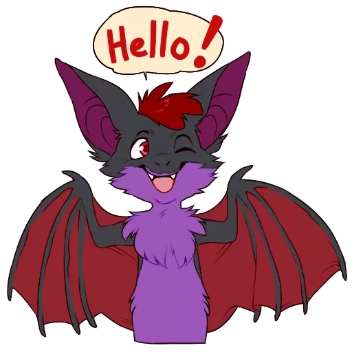 bat, sweet bat, vampire-flying mouse, cartoon bat, violet bat