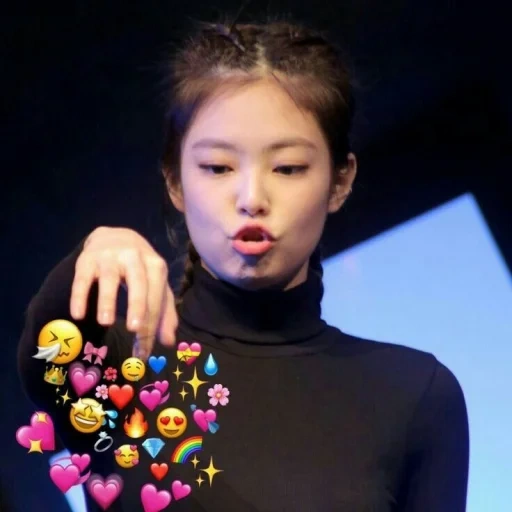 kim jennie, rose noir, jenny kim, mèmes blackpink, blackpink jennie