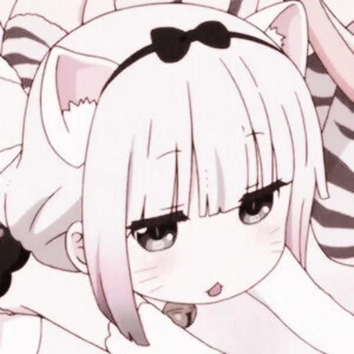 anime cute, anime kawai, kanna kamui, anime drawings are cute, dragon maid kobayashi san