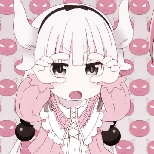 discord, discord memes, le visage de l'anime kobayashi à cannes, maid kobayashi sanryu, la servante dragon de kobayashi cannes