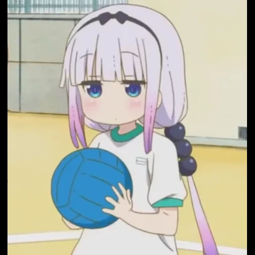 anime cute, anime girl, anime characters, anime cute drawings, cannon dragon maid sports form