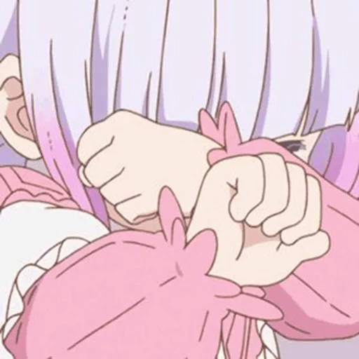 kobayashi iii, anime cute, cute anime, kanna kamui, anime charaktere