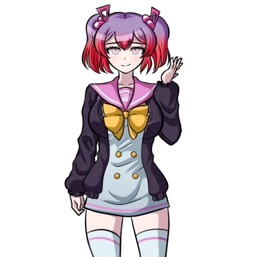 trigger happy, kanade otonokoji, sprite ono ki, super danganronpa another 2, danganronpa trigger happy havoc