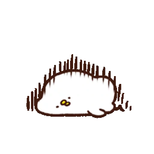 ouriço, caro ouriço, hedgehog kawai, desenho de ouriço, pequeno ouriço