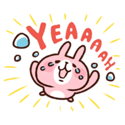 clipart, kawaii stickers, kanahei's piske come