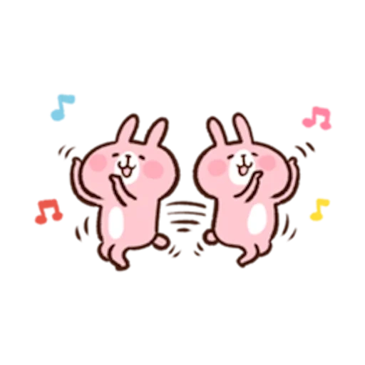 rabbit, clipart, animation, the drawings are cute