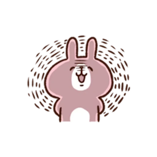 aaaa, le lapin est mignon, stickers kawai, motif de lapin