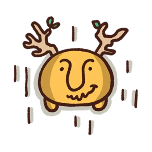 deer, funny, cool, emoji deer