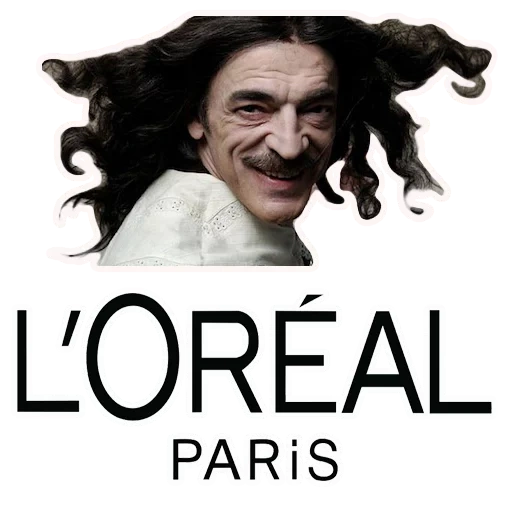 künstler, loreal logo, loreal logo, andre boyarsky meint es ernst, loreal professional paris logo