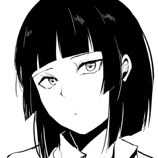 immagine, giovane donna, manga anime, akiko yosano, yadokugaeru locon kaname