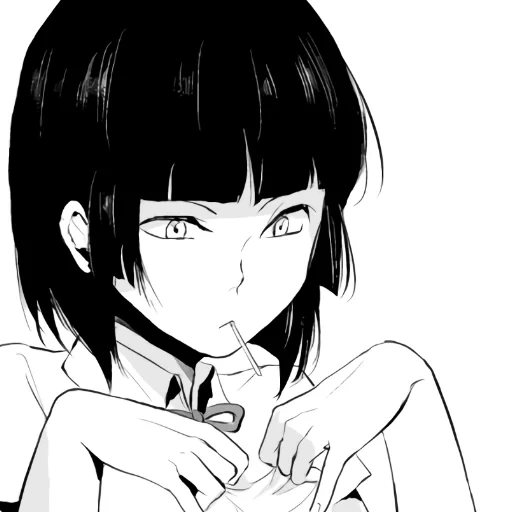 manga, image, humain, jeune femme, manga anime