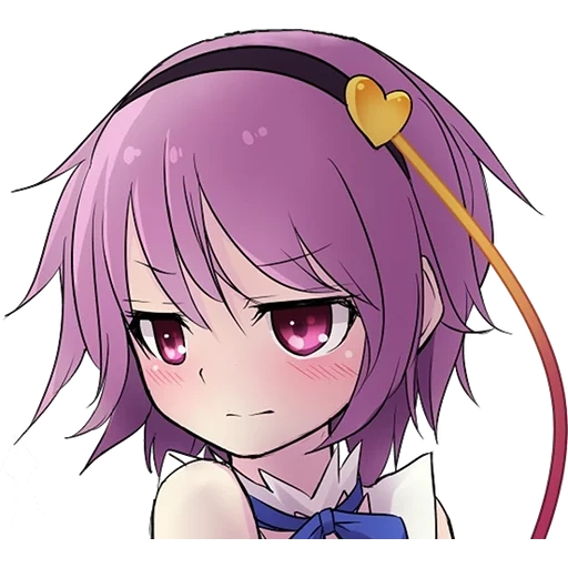 anime, аниме, аниме манга, smug sachiko, komeiji satori