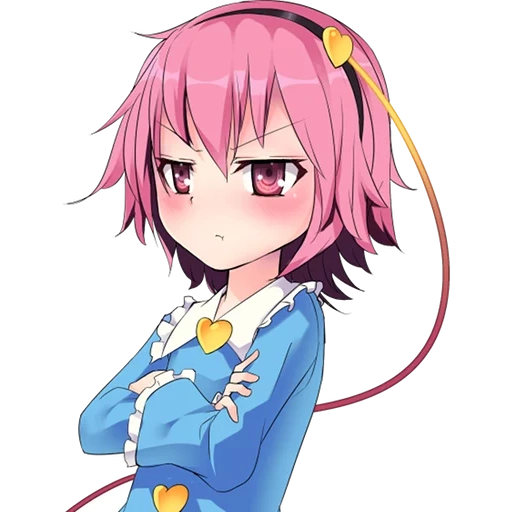 anime di satori, touhou satori, komeiji satori, satori komeiji shy