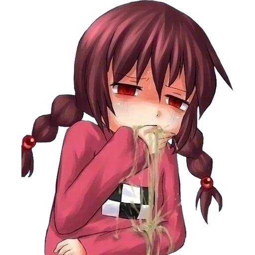 anime, animation, figure, yume nikki, madotsuki vomit